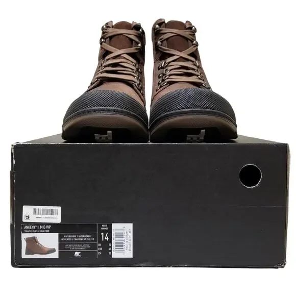 Sorel Men Ankeny II Mid Waterproof Hiking Duck Boots Size US  display picture 2